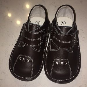 Wee squeak shoes real leather